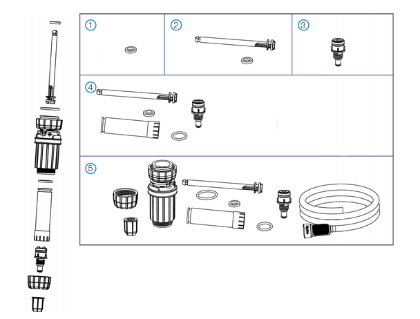 lower end parts O.78 - 5 exploded parts diagram